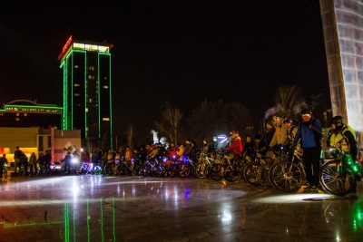 Велосветлячки в Казани 2016